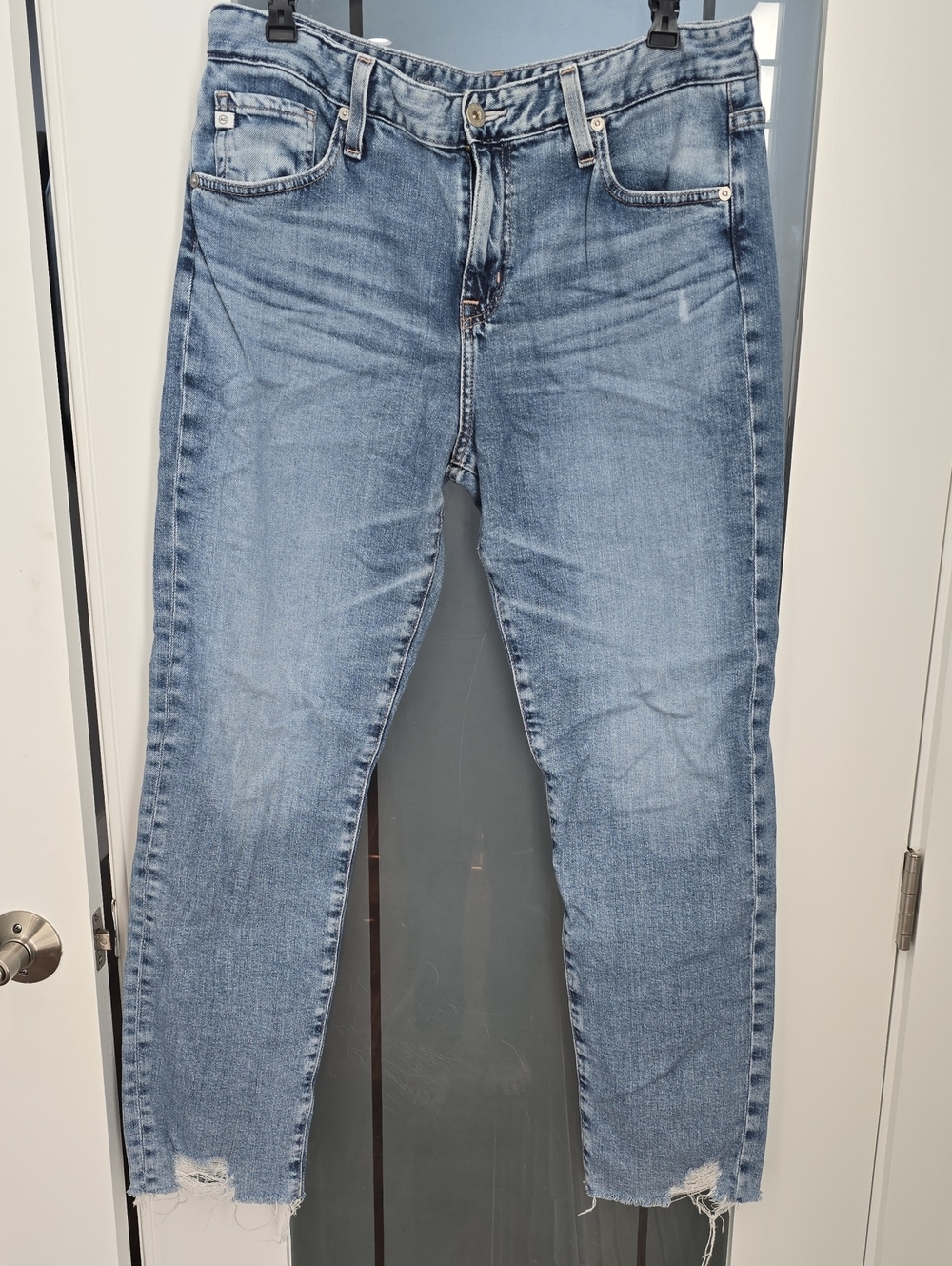 Women's Agolde Light Wash Ex Botfriend Jeans- Size 31